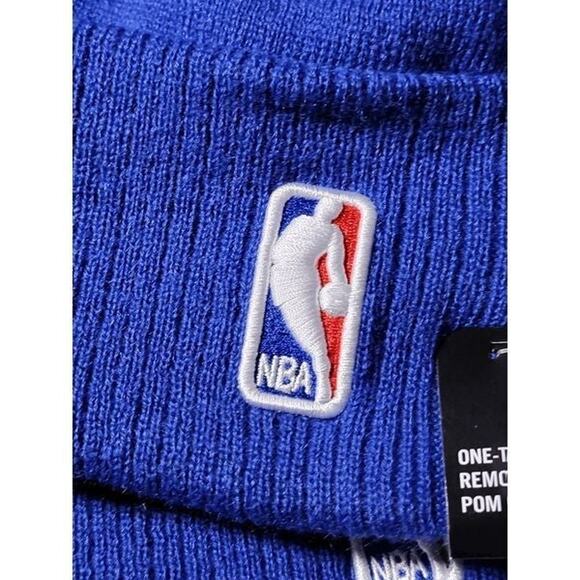 NWT‎ DALLAS MAVERICKS Retro Mavs City Series Edition NBA Pom Knit Youth Beanie - Picture 9 of 9